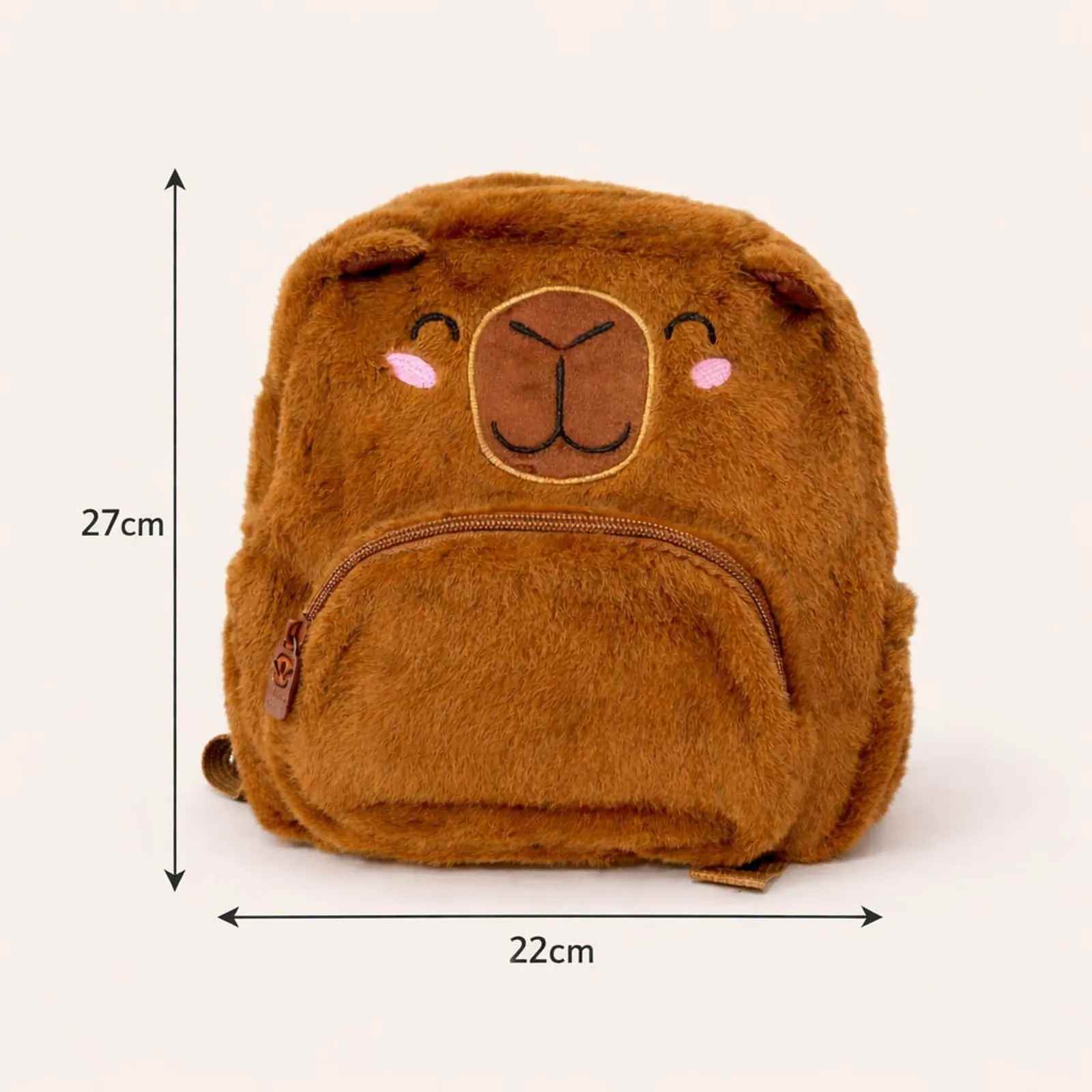 MOCHILA PELUCIA CAPIVARA